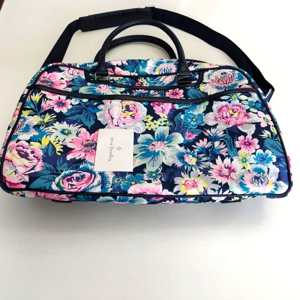 Vera Bradley Lay Flat Weekender Garden Grove New